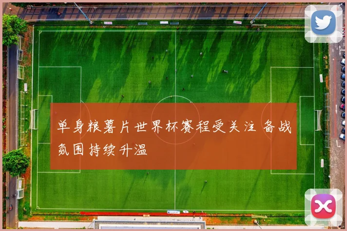 单身粮薯片世界杯赛程受关注 备战氛围持续升温