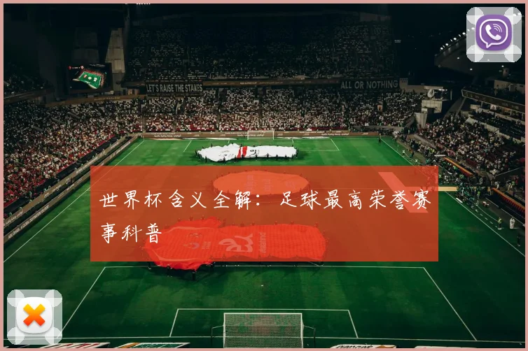 世界杯含义全解：足球最高荣誉赛事科普